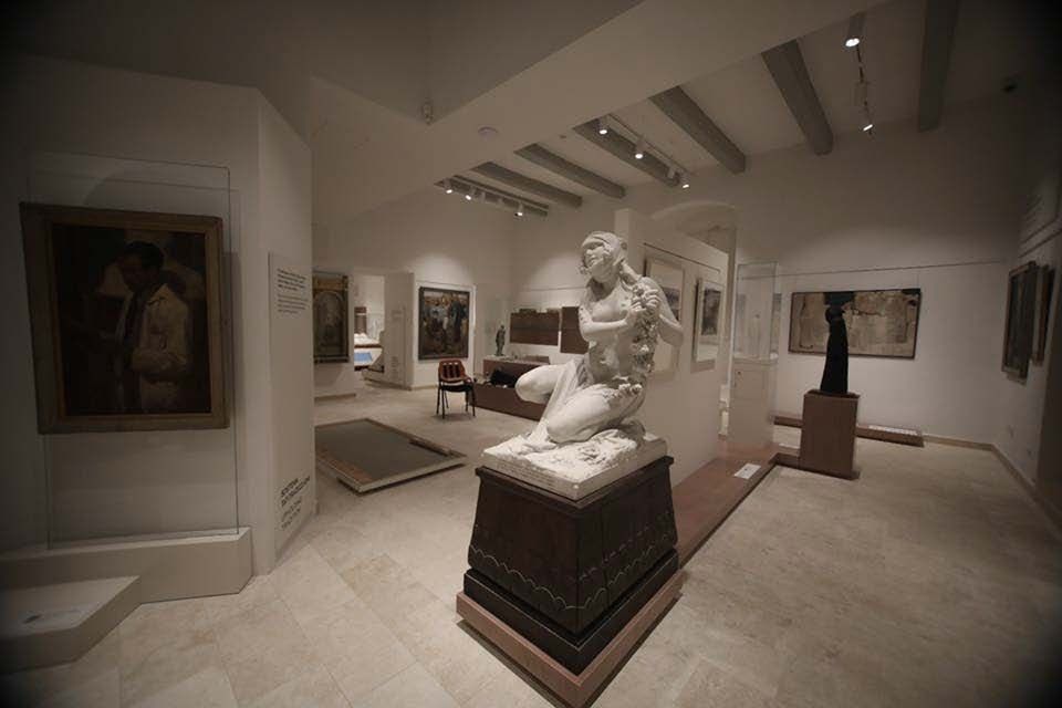 Gallery interior at MUŻA